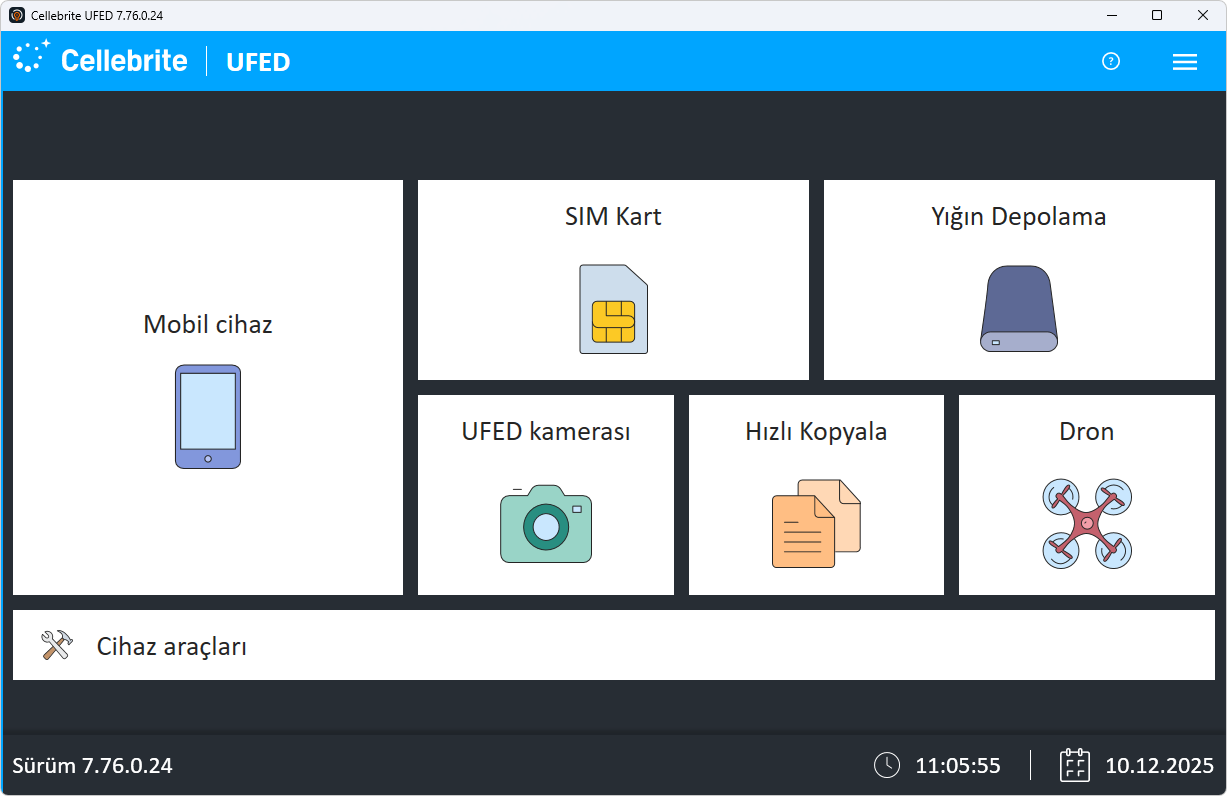 Cellebrite UFED 7.76
